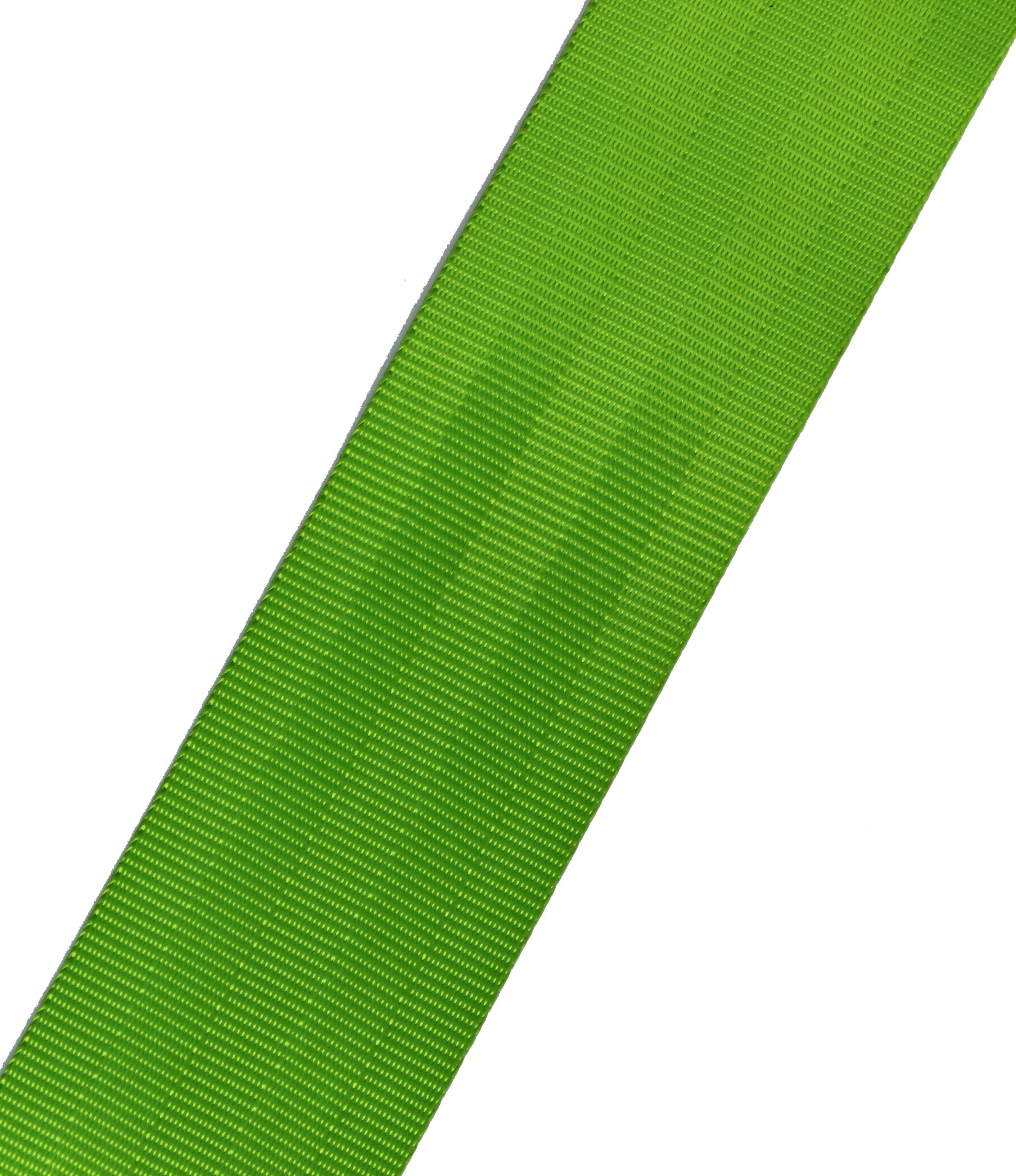 Зеленая яркая лента для ремней безопасности