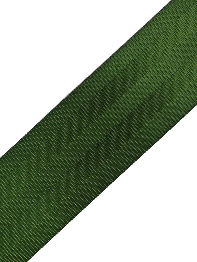 Темно-зеленая лента для ремней безопасности