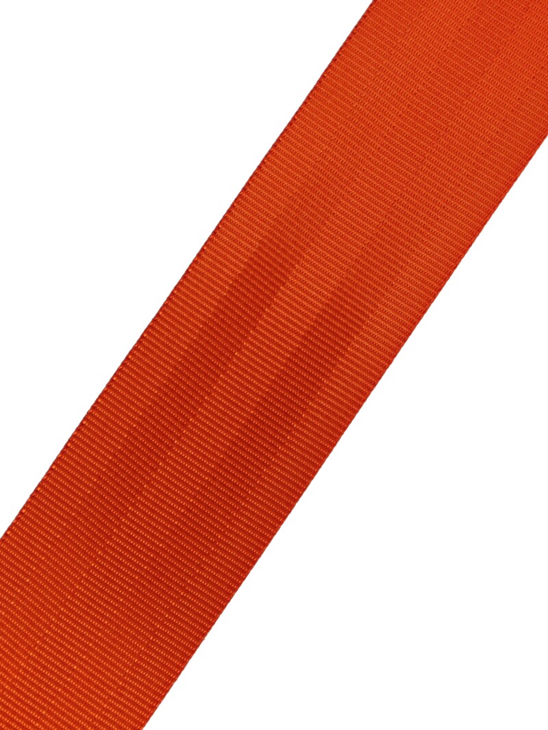 Оранжевая лента для ремней безопасности
